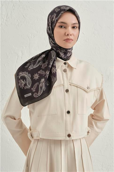 Armine Premium Pure Etnik Desen Eşarp 3 24