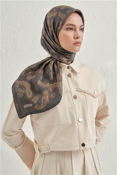 Armine Premium Pure Etnik Desen Eşarp 3 17