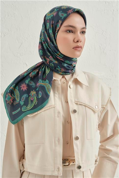 Armine Premium Pure Etnik Desen Eşarp 3 23