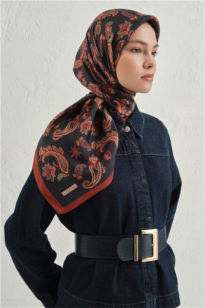 Armine Premium Pure Etnik Desen Eşarp 3 14