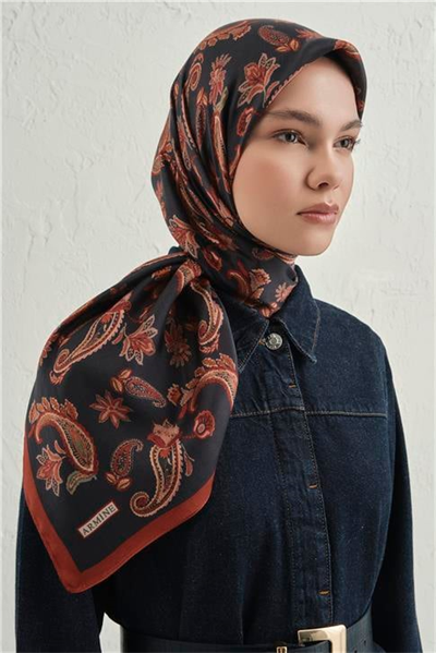 Armine Premium Pure Etnik Desen Eşarp 3 14