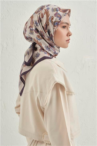 Armine Premium Pure Etnik Desen Eşarp 3 03