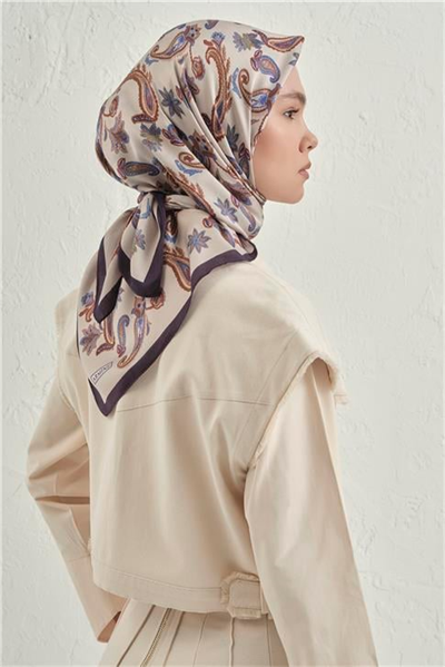 Armine Premium Pure Etnik Desen Eşarp 3 03