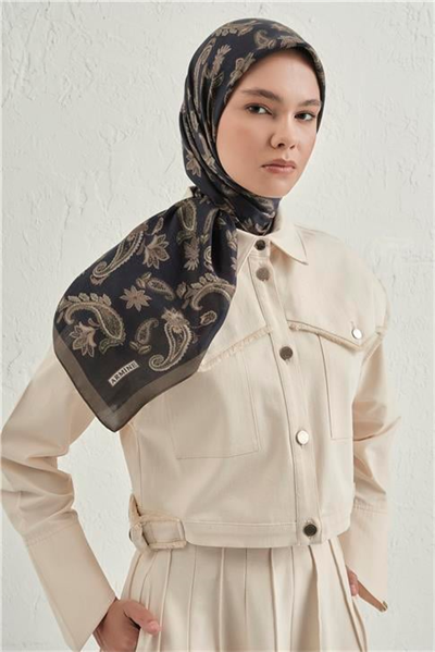 Armine Premium Pure Etnik Desen Eşarp 3 05