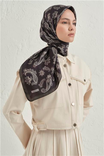 Armine Premium Pure Etnik Desen Eşarp 3 24