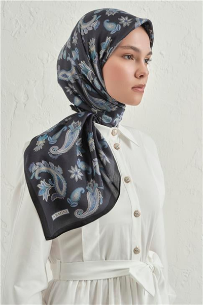 Armine Premium Pure Etnik Desen Eşarp 3 32