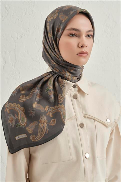 Armine Premium Pure Etnik Desen Eşarp 3 17