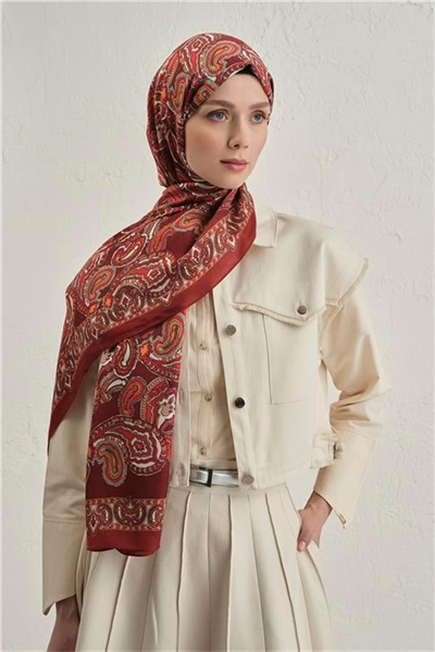 Armine Premium Pure Etnik Desen Şal 1 15
