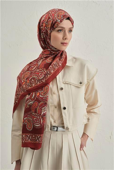 Armine Premium Pure Etnik Desen Şal 1 15