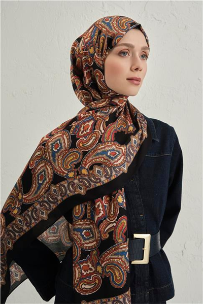 Armine Premium Pure Etnik Desen Şal 1 18