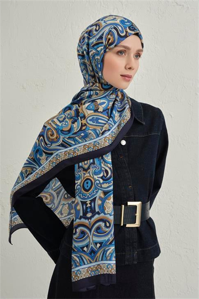 Armine Premium Pure Etnik Desen Şal 2 04