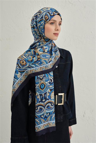 Armine Premium Pure Etnik Desen Şal 2 04