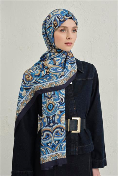 Armine Premium Pure Etnik Desen Şal 2 04
