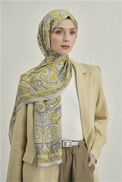 Armine Premium Pure Etnik Desen Şal 2 11 A