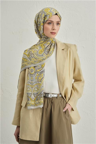 Armine Premium Pure Etnik Desen Şal 2 11 A