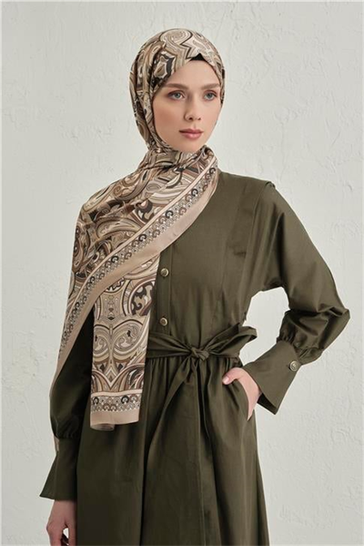 Armine Premium Pure Etnik Desen Şal 2 18 A