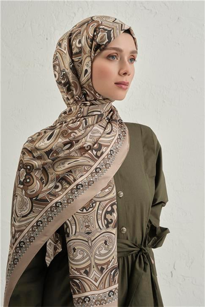 Armine Premium Pure Etnik Desen Şal 2 18 A