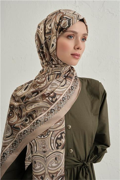 Armine Premium Pure Etnik Desen Şal 2 18 A