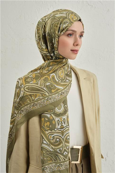 Armine Premium Pure Etnik Desen Şal 2 21