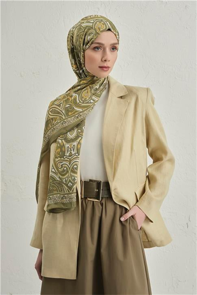 Armine Premium Pure Etnik Desen Şal 2 21