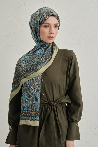 Armine Premium Pure Etnik Desen Şal 3 07
