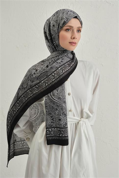 Armine Premium Pure Etnik Desen Şal 3 10