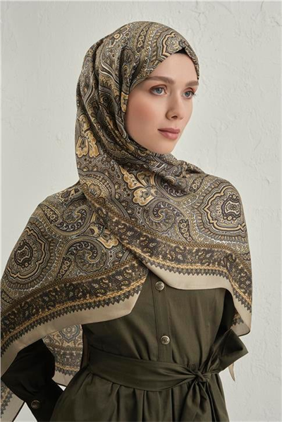 Armine Premium Pure Etnik Desen Şal 3 22