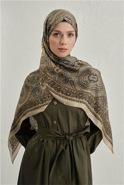 Armine Premium Pure Etnik Desen Şal 3 22
