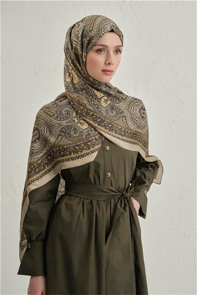 Armine Premium Pure Etnik Desen Şal 3 22