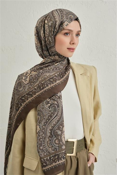 Armine Premium Pure Etnik Desen Şal 3 23