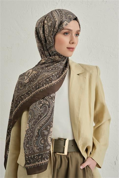 Armine Premium Pure Etnik Desen Şal 3 23