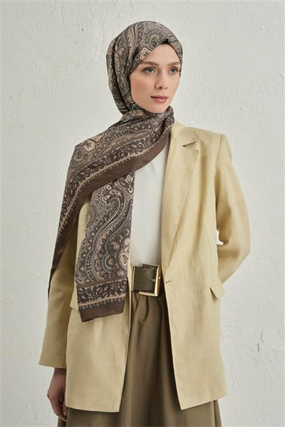 Armine Premium Pure Etnik Desen Şal 3 23