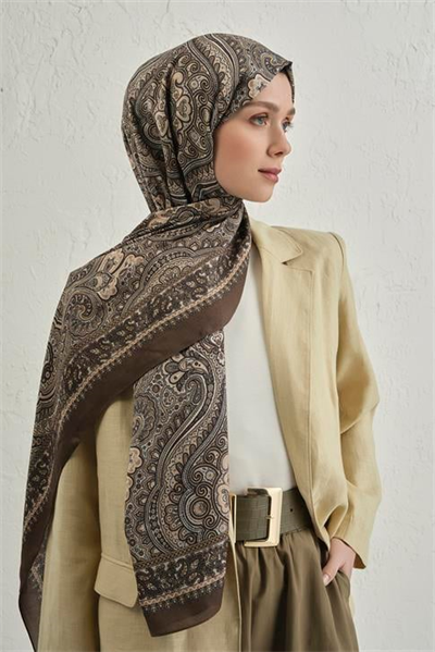Armine Premium Pure Etnik Desen Şal 3 23