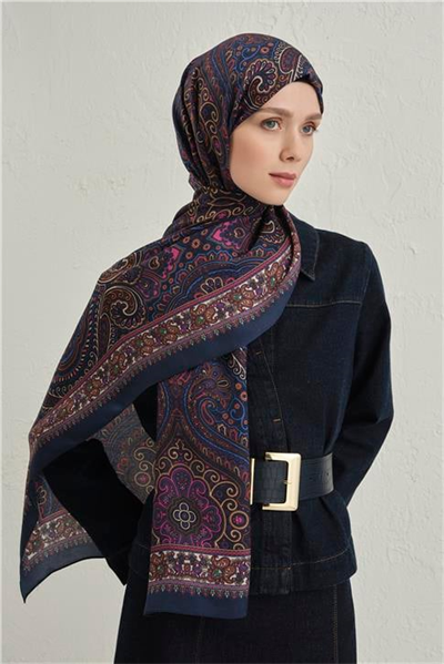 Armine Premium Pure Etnik Desen Şal 3 26