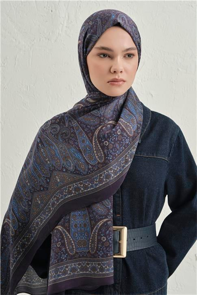 Armine Premium Pure Etnik Desen Şal 4 27