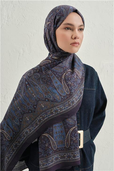 Armine Premium Pure Etnik Desen Şal 4 27