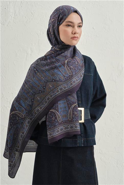 Armine Premium Pure Etnik Desen Şal 4 27