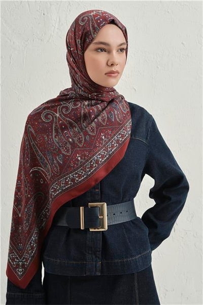 Armine Premium Pure Etnik Desen Şal 4 35