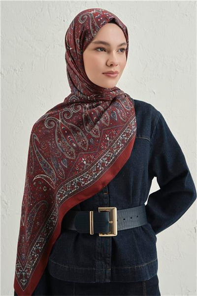 Armine Premium Pure Etnik Desen Şal 4 35