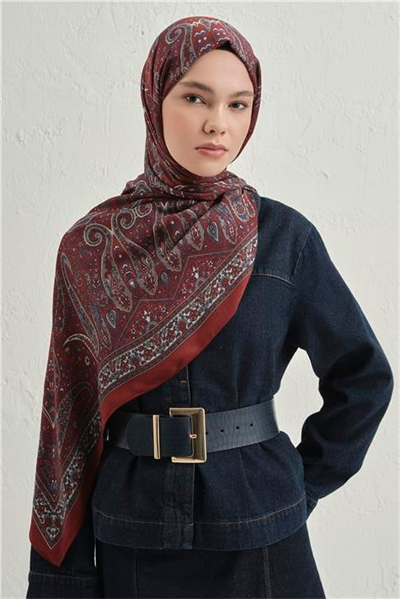 Armine Premium Pure Etnik Desen Şal 4 35