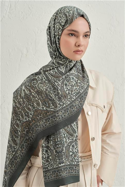 Armine Premium Pure Etnik Desen Şal 4 39