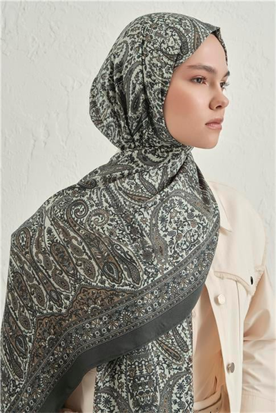 Armine Premium Pure Etnik Desen Şal 4 39