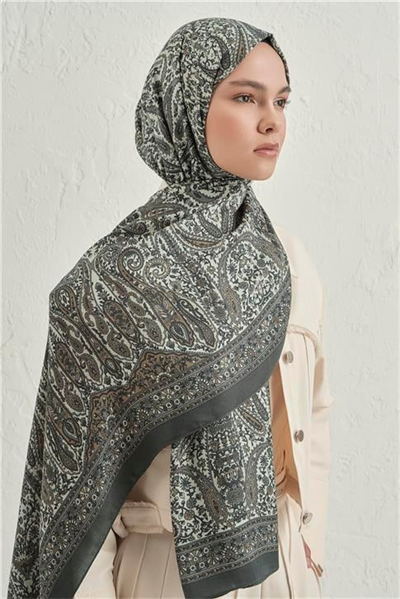Armine Premium Pure Etnik Desen Şal 4 39