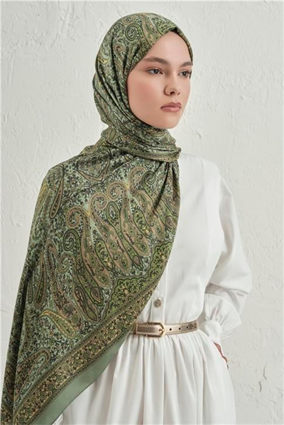 Armine Premium Pure Etnik Desen Şal 4 41