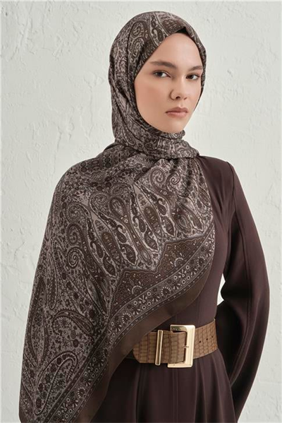 Armine Premium Pure Etnik Desen Şal 4 44