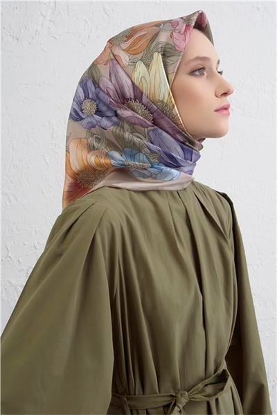Armine Saf İpek Sura Eşarp 9403D 07
