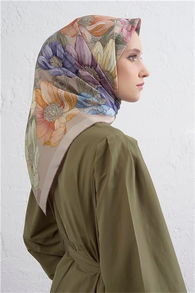 Armine Saf İpek Sura Eşarp 9403D 07