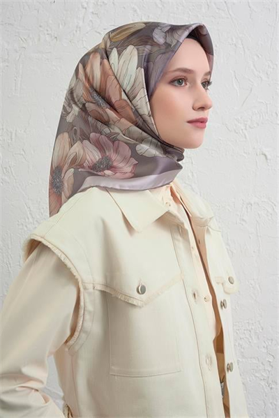 Armine Saf İpek Sura Eşarp 9403D 11