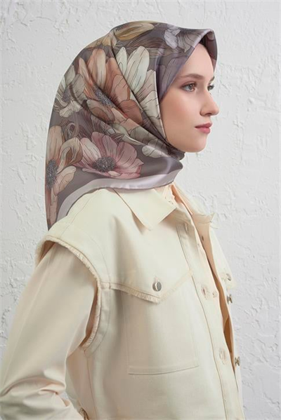 Armine Saf İpek Sura Eşarp 9403D 11