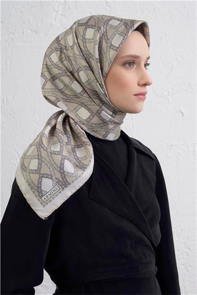 Armine Saf İpek Sura Eşarp 9410D 85